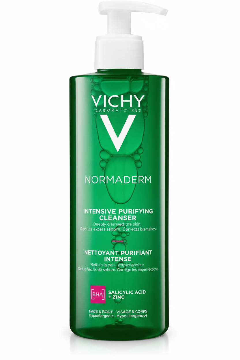 Vichy Normaderm Phytosolution Gel Purifiant Intense Peau Grasse Acnéique 400ml