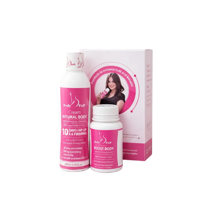 BODY FULL BOOST BODY CAPSULES & NATURAL BODY CREAM