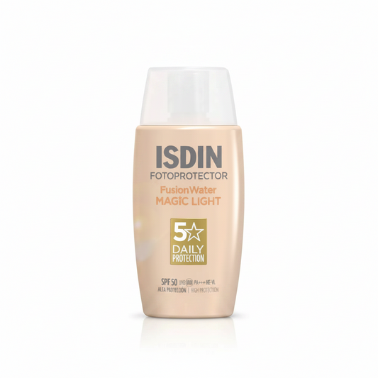 ISDIN – Fotoprotector Fusion Water Magic Color Solaire Teinte Light SPF50 – 50ml