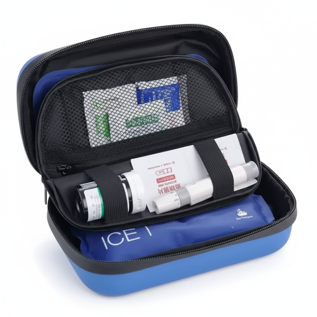 Pochette Isotherme Médicale avec Écran Température