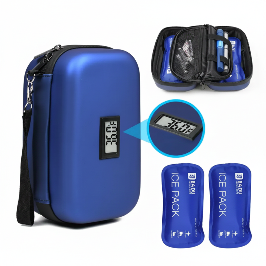 Pochette Isotherme Médicale avec Écran Température