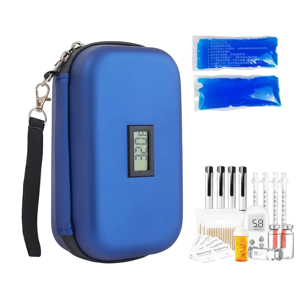 Pochette Isotherme Médicale avec Écran Température