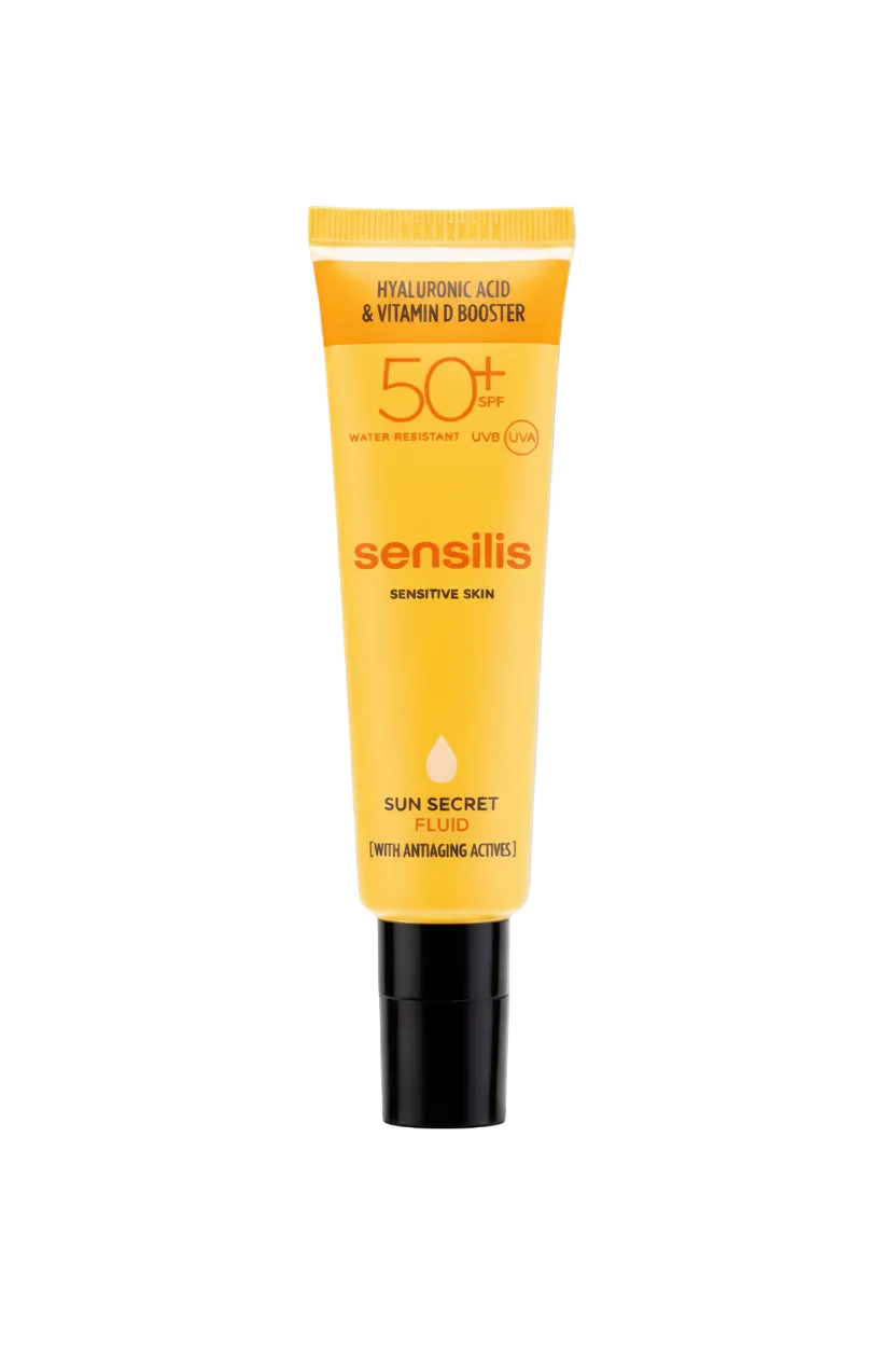 SENSILIS – Sun Secret Fluid Color Solaire Anti-Age Teinte SPF50+ – 50ml