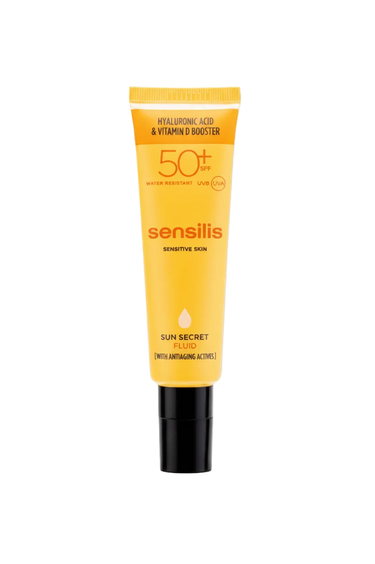 SENSILIS – Sun Secret Fluid Color Solaire Anti-Age Teinte SPF50+ – 50ml